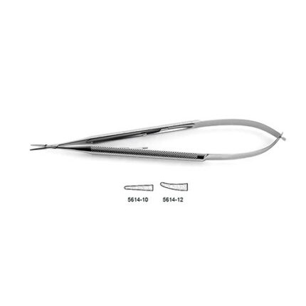 Micro Needle Holder - Round Handle