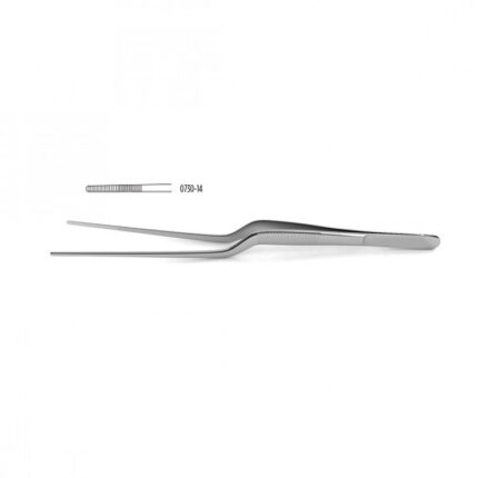 Lucae Bayonet Dressing Forceps