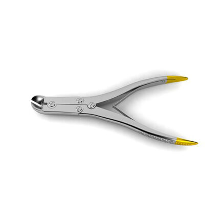 Side Wire/Pin Cutter - Double-Action, Angled Jaws, Tungsten Carbide